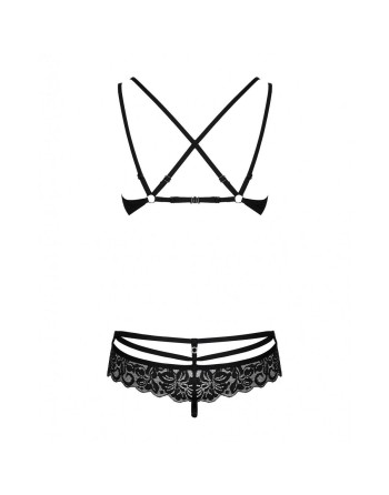 Ensemble de Lingerie Obsessive 860 Noir S/M