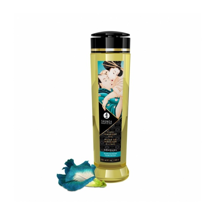 Erotisk massageolie Shunga 240 ml Floral