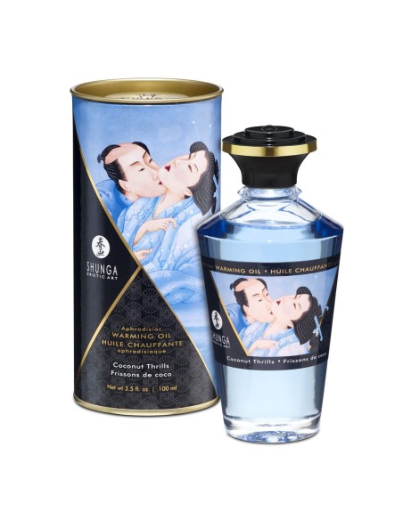 Olio per Massaggio Erotico Shunga SHU127-COCONUT 100 ml Cocco