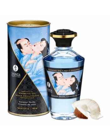 Olio per Massaggio Erotico Shunga SHU127-COCONUT 100 ml Cocco