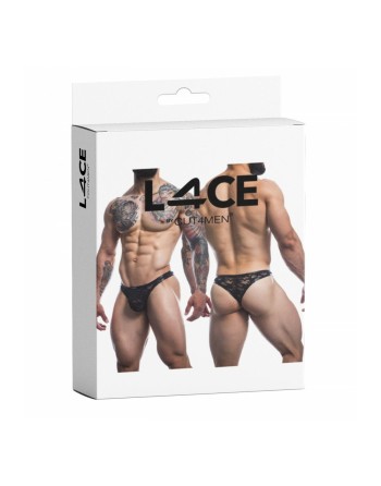 Tanga Cut4men Schwarz S