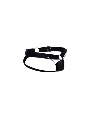 Tanga Mob Eroticwear Schwarz