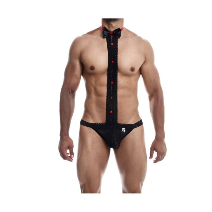 Tanga Mob Eroticwear Schwarz L/XL