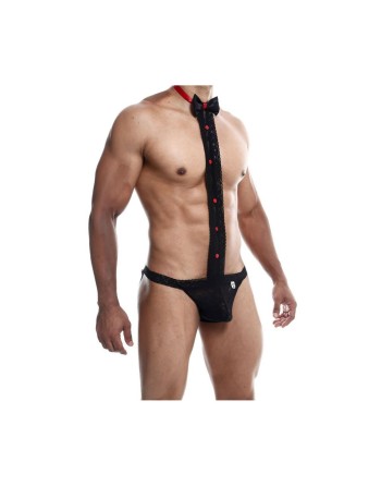 Tanga Mob Eroticwear Negro S/M