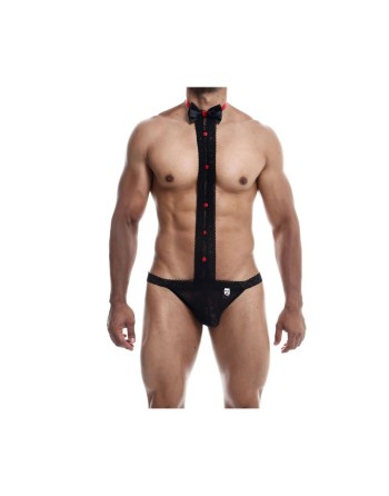 Tanga Mob Eroticwear Noir S/M