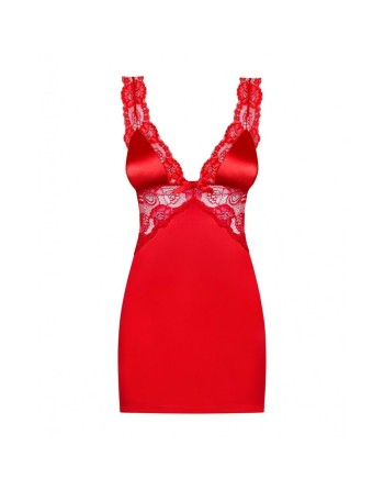 Chemise & String Secred S/M Obsessive Secred chemise Rouge