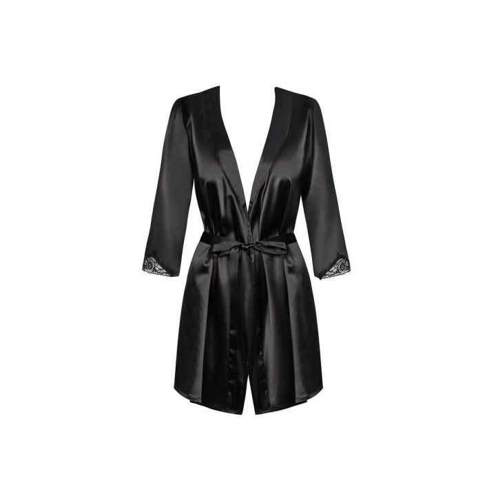 Morgenkåbe Obsessive 10574 Sort S/M