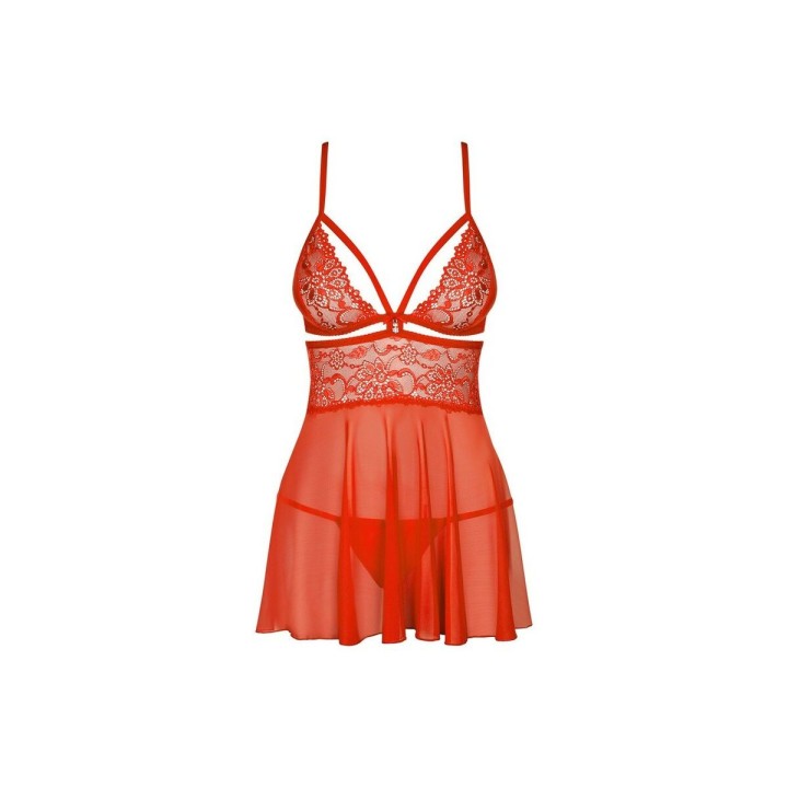 Baby-doll Obsessive 838-BAB-3 Rosso L/XL