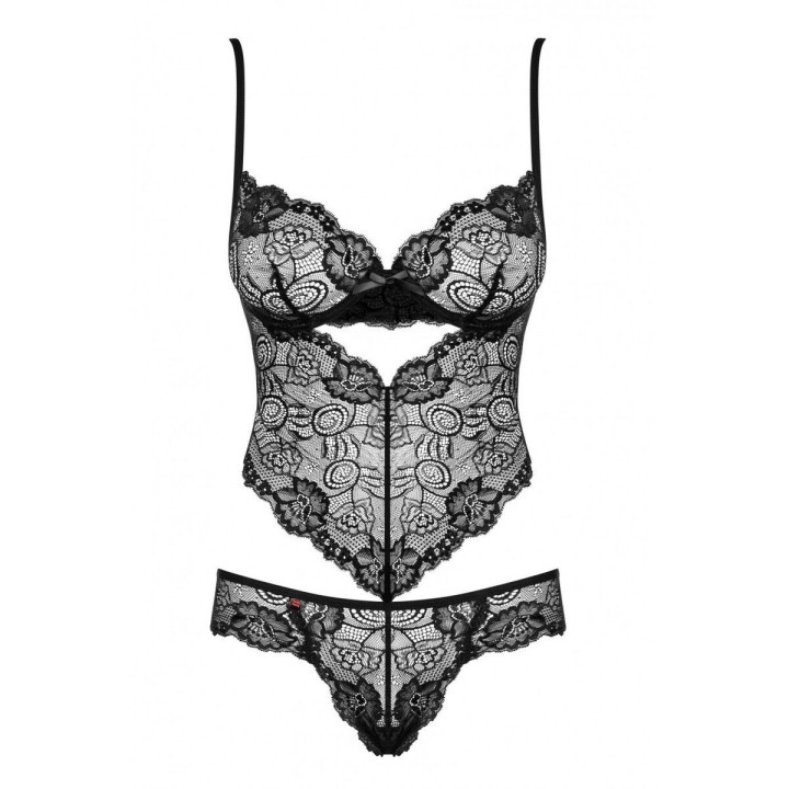 Body in Pizzo Alluria Obsessive 12844 Nero L/XL