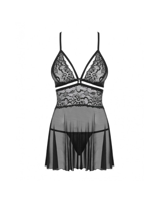 Babydoll Obsessive 838-BAB-1 Black L/XL