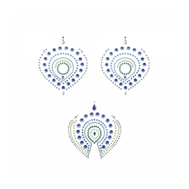 Bleu et Vert Flamboyant Bijoux Indiscrets FLAMBOYANT