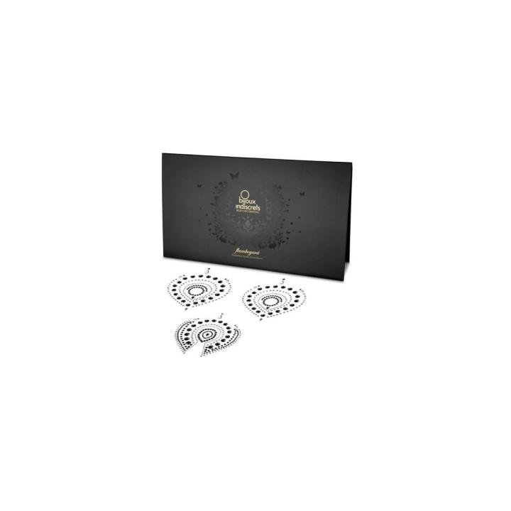 Flamboyant Black & Silver Bijoux Indiscrets FLAMBOYANT Black