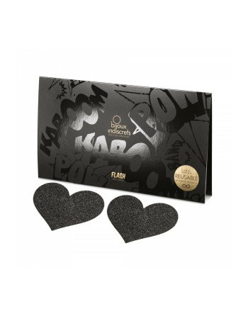 Flash Heart Sort Bijoux Indiscrets 155 Sort