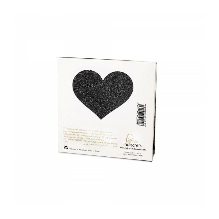 Flash Heart Sort Bijoux Indiscrets 155 Sort