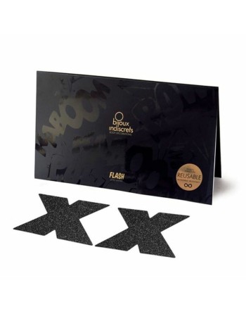 Flash Cross Black Bijoux Indiscrets 158 Black