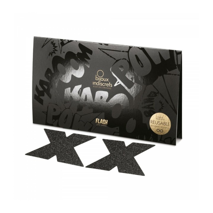 Flash Cross noir Bijoux Indiscrets 158 Noir
