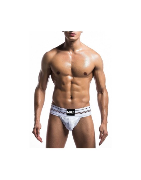 Tanga Mob Eroticwear Bianco XL