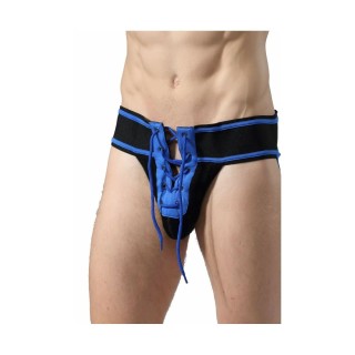 Tanga Mob Eroticwear Bleu L
