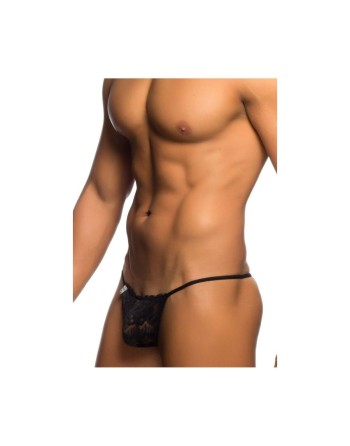 Tanga Mob Eroticwear Noir S/M