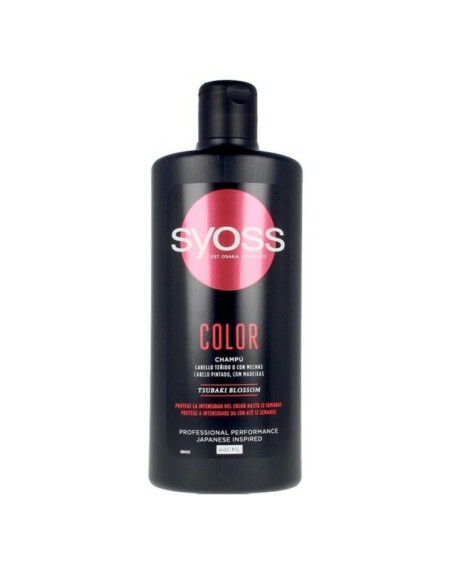 Shampoing pour Cheveux Teints Color Tech Syoss (440 ml)