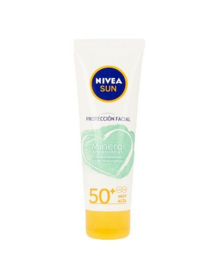 Crème solaire Sun Facial Mineral Nivea 85692 SPF 50+ 50 ml