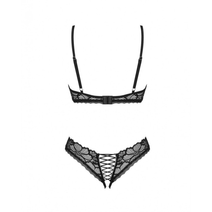 Ensemble de Lingerie Obsessive Noir M/L