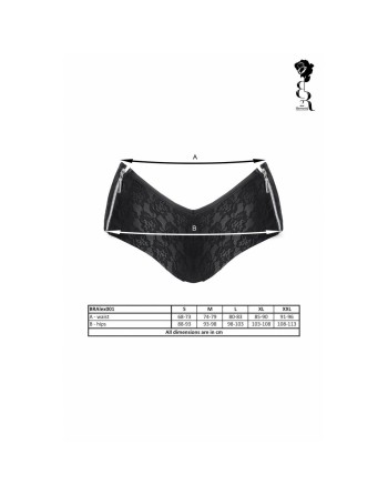 Culotte Demoniq Noir XXL