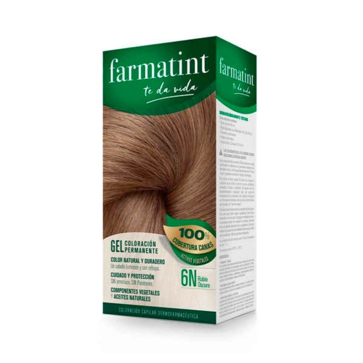 Permanent Farve Farmatint 6n-Mørk Blond