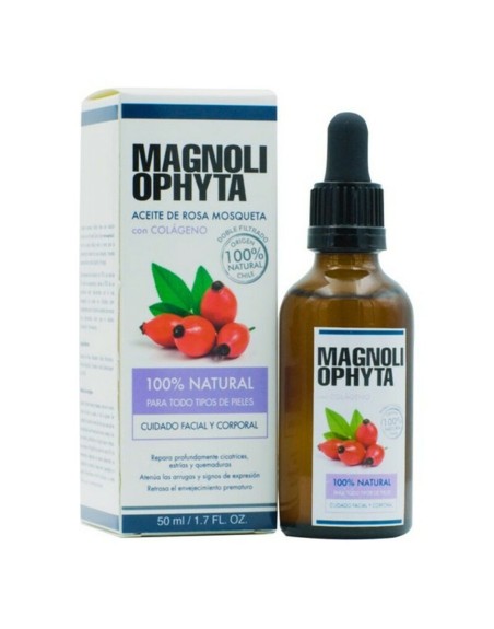 Ansigtsolie Magnoliophytha Aceite De Rosa Mosqueta Med kollagen Rosa Mosqueta 30 ml 50 ml
