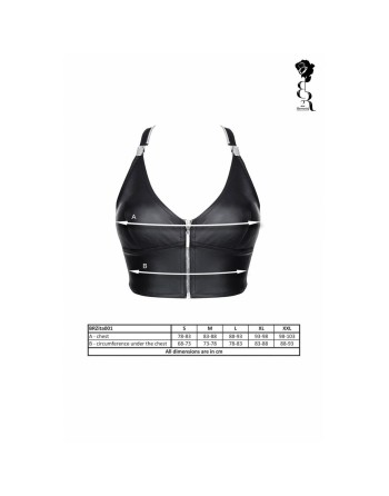 Korset Demoniq Sort L