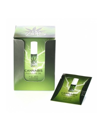 Erotic Massage Oil Nuei Cosmetics of the Night 1 ml Cannabis