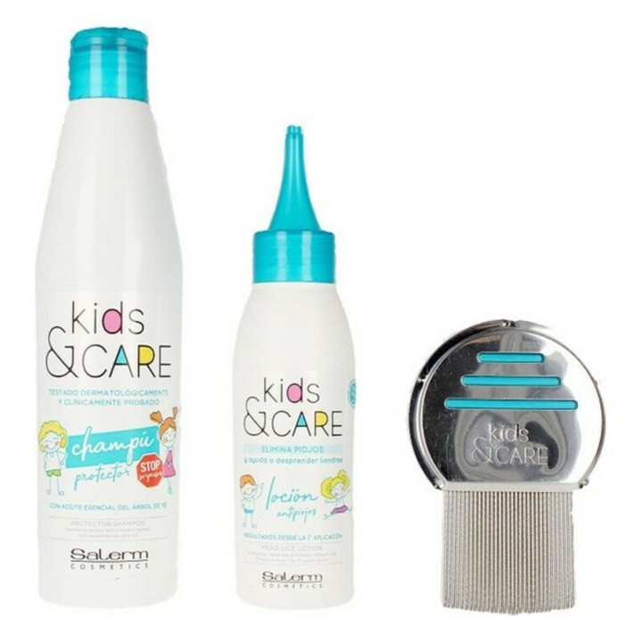 Kinderfrisierset Kids & Care Salerm Anti-Läuse (3 pcs)