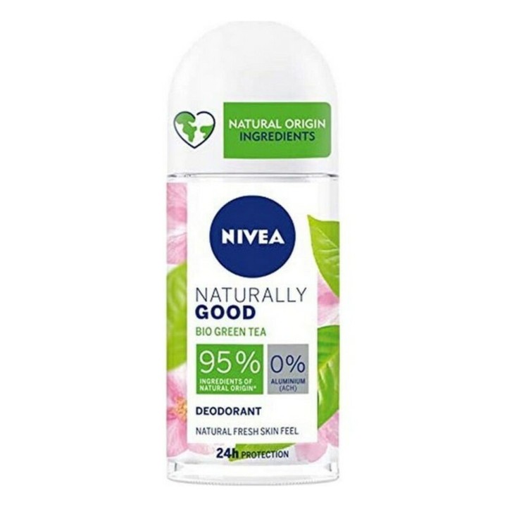 Roll on deodorant Naturally Good Nivea 83497 Grøn Te 50 ml