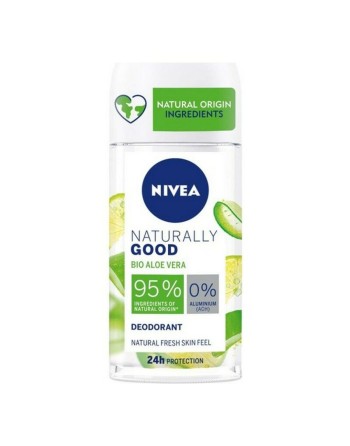 Desodorante Roll-On Naturally Good Nivea Aloe Vera (50 ml)