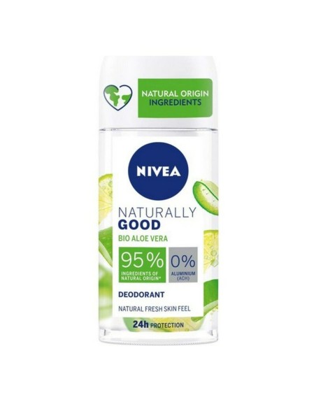 Desodorante Roll-On Naturally Good Nivea Aloe Vera (50 ml)