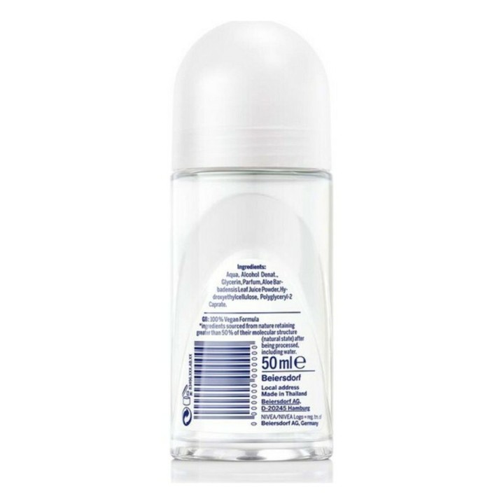 Roll on deodorant Naturally Good Nivea 83496 Aloe Vera (50 ml)