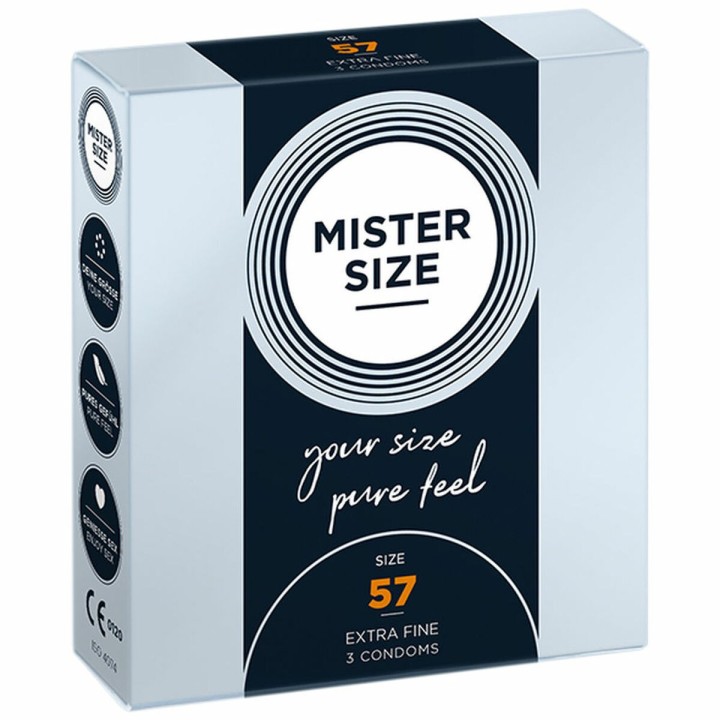 Kondome Mister Size Ø 5,7 cm (3 pcs)