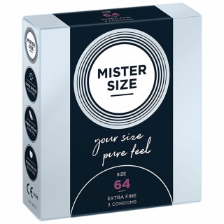 Kondomer Mister Size Ekstra fin (64 mm)