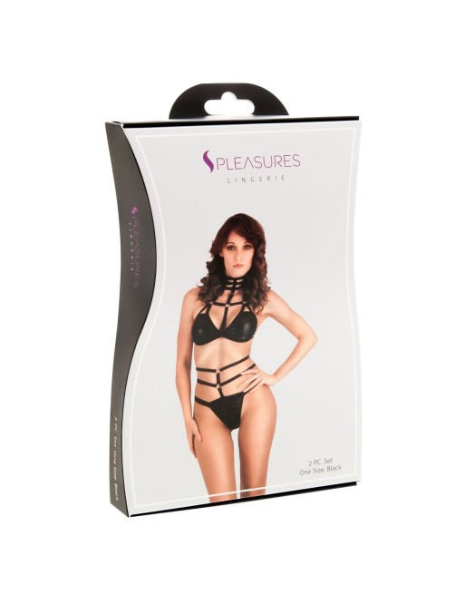 Unterwäsche-Set S Pleasures Schwarz (Einheitsgröße)