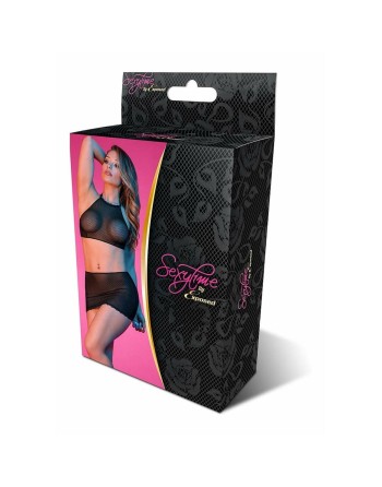 Ensemble de Lingerie Exposed Noir (L/XL)