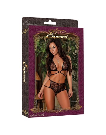 Unterwäsche-Set Exposed Schwarz (L/XL)