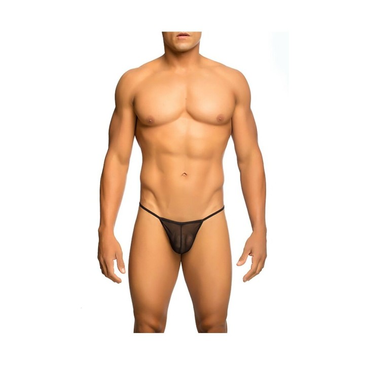 Tanga Mob Eroticwear Noir S/M