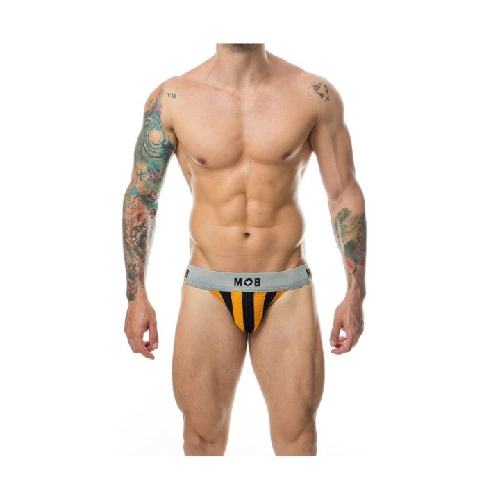 G-streng Mob Eroticwear Sort Orange S