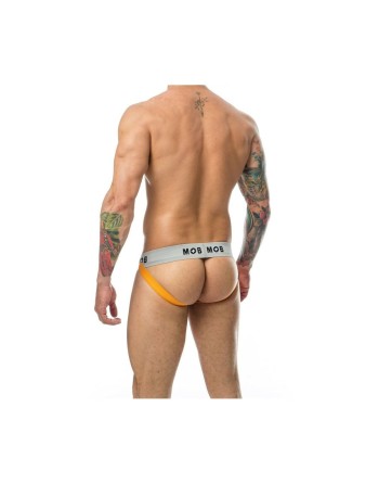 Thong Mob Eroticwear Black Orange M