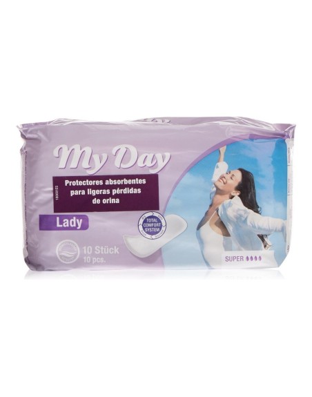 Incontinence Sanitary Pad Midi My Day 180002 (10 uds)