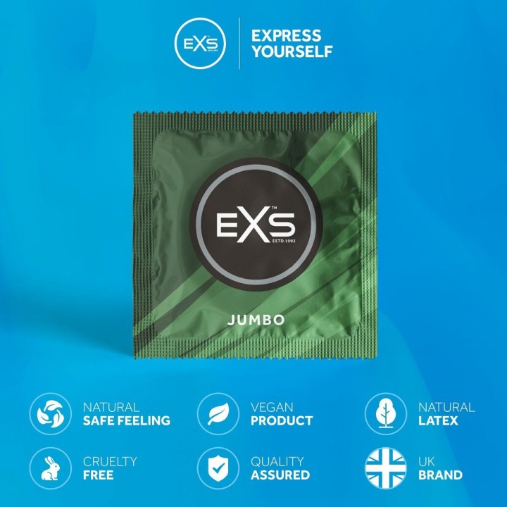 Kondomer EXS Jumbo 24 enheder