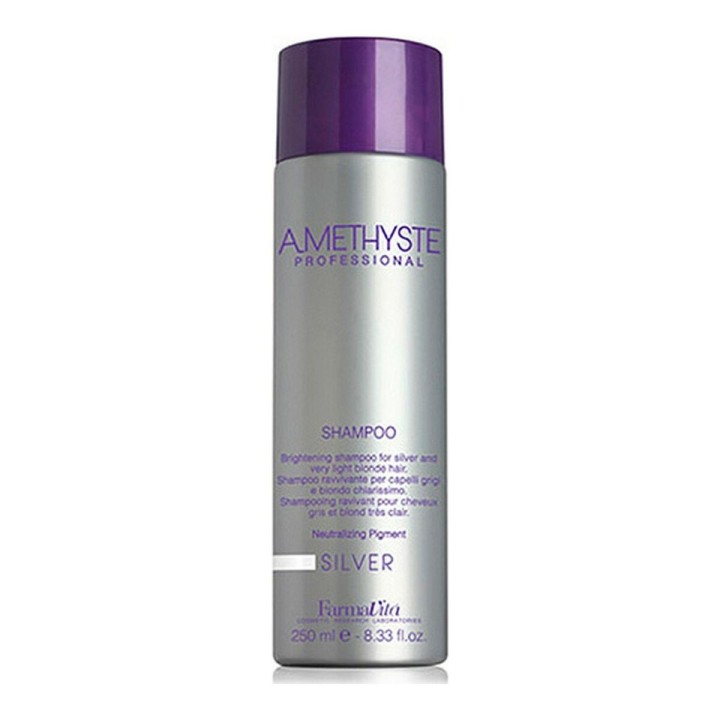 Shampoo til blond eller gråt hår Amethyste Silver Farmavita