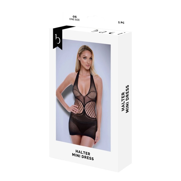 Kleid Baci Lingerie Schwarz (Einheitsgröße)