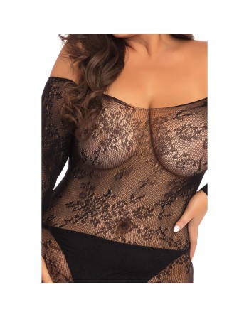 Kjole René Rofé Sort (3XL/4XL)