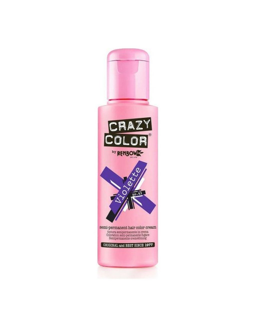 Permanent Farve Violette Crazy Color 002233 Nº 43 (100 ml) (100 ml)